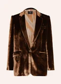 Marynarki i żakiety damskie - Etro Blezer Z Aksamitu braun - miniaturka - grafika 1
