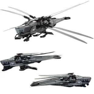 Klocki Konstrukcyjne Diuna Royal Ornithopter Pudełko Helikopter 1369 Ele - Klocki - miniaturka - grafika 1