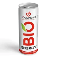 Napoje energetyczne i izotoniczne - Hollinger Napój energetyzujący o smaku jabłko - jeżyna 250 ml - miniaturka - grafika 1