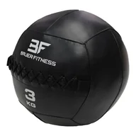 Piłki do ćwiczeń - Piłka Wall Ball 3 kg CFA-1770 BAUER FITNESS (czarna) - miniaturka - grafika 1
