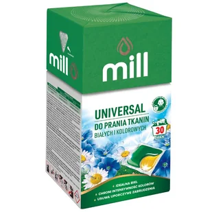 Mill 30Szt Profes. Kapsułki D/Pr. Uniwersal /235 - Środki do prania - miniaturka - grafika 1