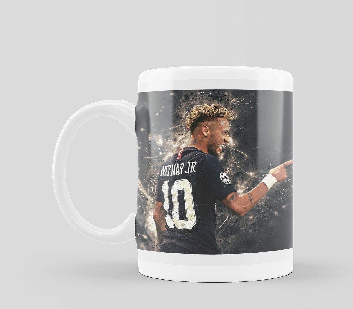 KUBEK Piłkarski Neymar JR PSG Prezent + IMIĘ