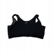 Biustonosze - Biustonosz kompresyjny czarny zapięcie z tyłu wysoki komfort Heyshape 3XL - miniaturka - grafika 1