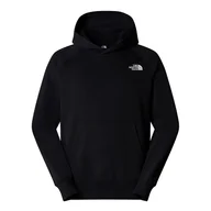 Bluzy męskie - Bluza męska The North Face Raglan Redbox 0A89F9KY41 - czarna - miniaturka - grafika 1