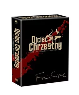 Pakiet Ojciec chrzestny Trylogia 4DVD] - Pozostałe filmy DVD - miniaturka - grafika 1