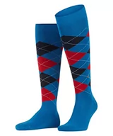 Skarpetki męskie - Burlington Manchester Mężczyźni, Niebieski (Prussian Blue 6063), 40/46 EU - miniaturka - grafika 1