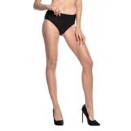 Stroje kąpielowe - Figi kąpielowe S-2451 retro czarne 3XL - miniaturka - grafika 1