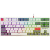 Klawiatury - Krux ATAX PRO RGB CREATOR RETRO GATERON YELLOW PRO KRX0110 - miniaturka - grafika 1