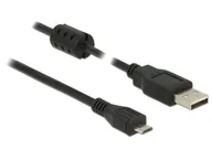 Kable komputerowe i do monitorów - DeLOCK 2m, USB 2.0-A/USB 2.0 Micro-B kabel USB USB A Micro-USB B Czarny - miniaturka - grafika 1