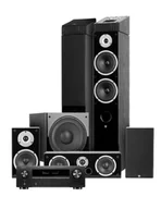 Kino domowe - Denon AVR-X1800H + Wilson Raptor 7/1/X/Vocal/SUB-10 Czarny - miniaturka - grafika 1