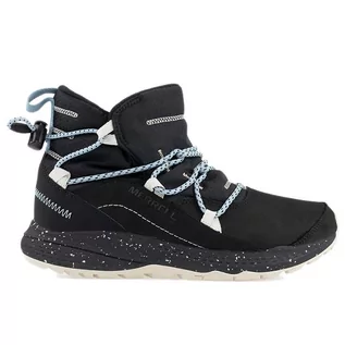 Śniegowce damskie - Buty Merrell Bravada 2 Thermo Demi WP J036792 - czarne - grafika 1