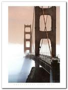 Plakaty - Golden Gate Bridge plakat obraz 60x80cm - miniaturka - grafika 1
