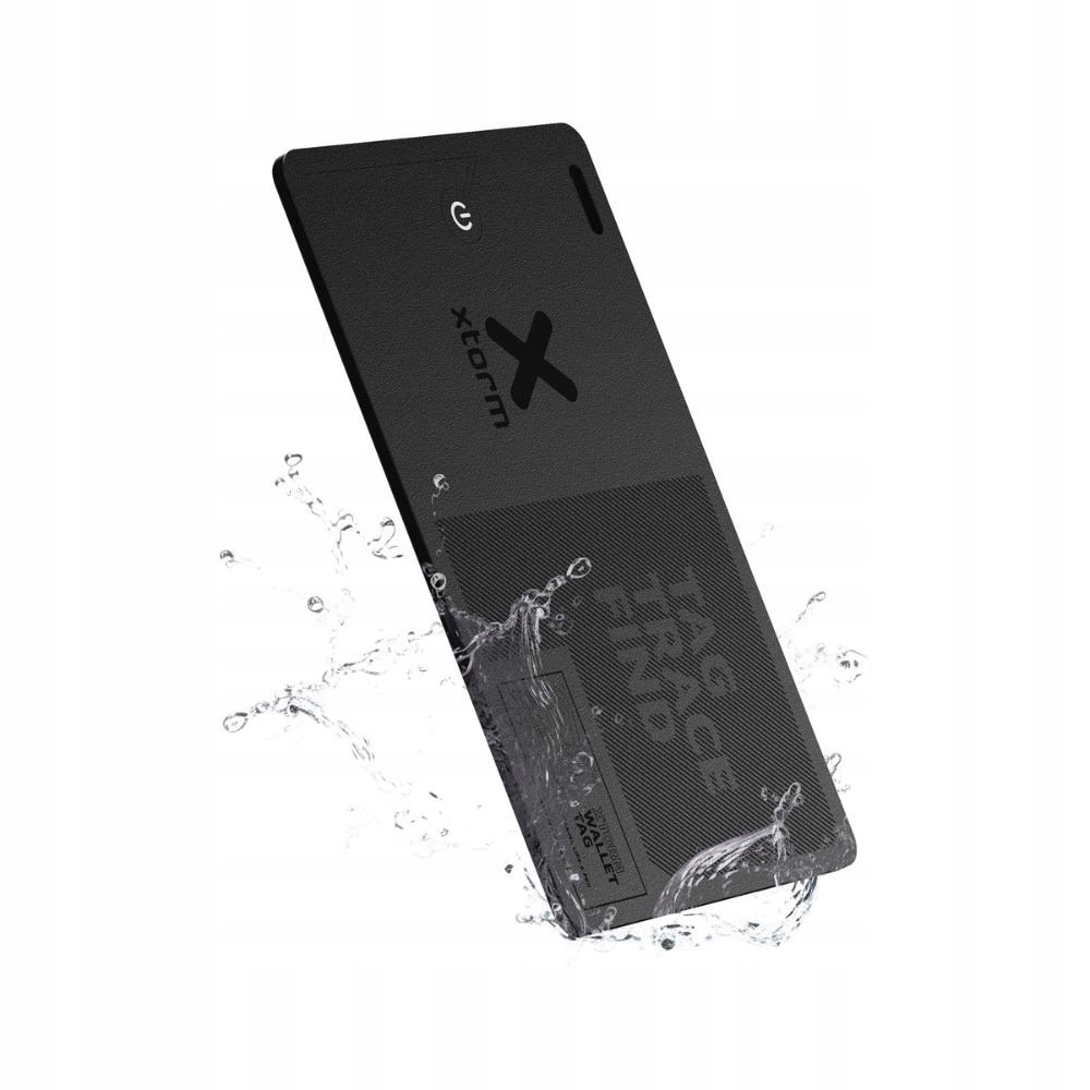 Lokalizator Xtorm jak karta do portfela Apple Find My Google Find Hub, IP67
