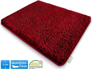 Dywanik kąpielowy Sky ekstra puszysty wiele kolorów i rozmiarów Berry Red 60 x 100 cm - Dywaniki łazienkowe Dywanik kąpielowy Sky ekstra puszysty wiele kolorów i rozmiarów Berry Red 60 x 100 cm - Dywaniki łazienkowe - miniaturka - grafika 1