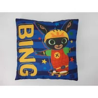 Kołdry i poduszki dla dzieci - Poduszka dziecięca 40x40 Królik Bing niebieska - miniaturka - grafika 1