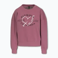 Sport OUTLET - Bluza damska Pitbull Manzanita Heart Crewneck Sweatshirt pink WYSYŁKA W 24H 30 DNI NA ZWROT - miniaturka - grafika 1