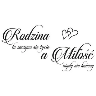 Napis na ścianę naklejka sypialnia - Rodzina.. 252, 150x75 cm - Naklejki na ścianę - miniaturka - grafika 1