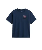 Koszulki męskie - T-shirt Męski VANS Metal Wall SS Navy VN000PCENVY1 L - miniaturka - grafika 1
