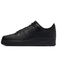 Buty sportowe męskie - Buty męskie Nike Air Force 1 '07 CW2288-001 - czarne - miniaturka - grafika 1