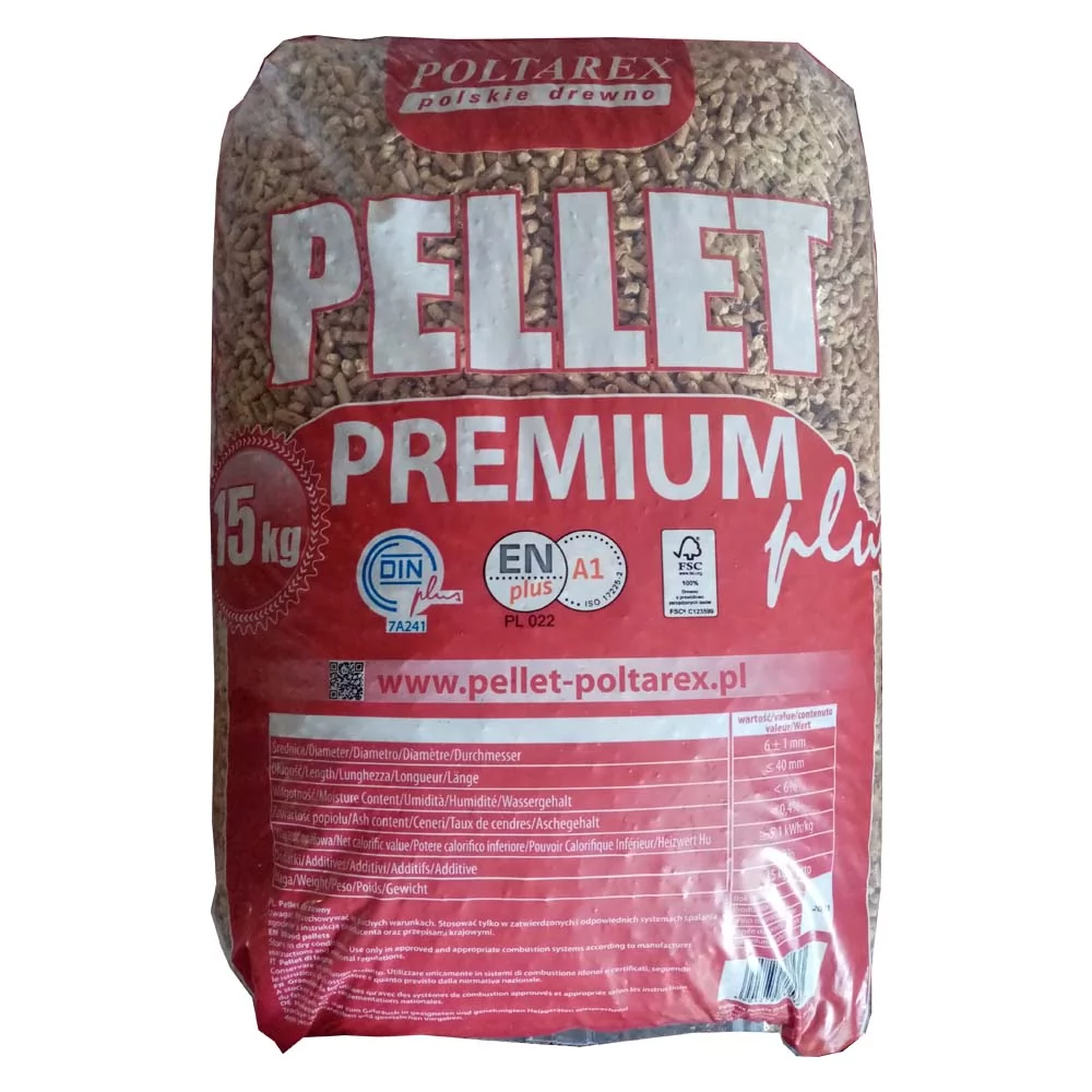 Pellet Poltarex Premium z dostawą w całym kraju z magazynu Dąbrowa Chełmińska - Materiały opałowe - miniaturka - grafika 1
