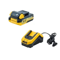 Akumulatory do elektronarzędzi - Zestaw akumulator 2.0 Ah + ładowarka 2.4 A Kaltmann Titanium - miniaturka - grafika 1