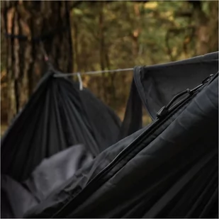 Hamak TigerWood Ważka V2 long z moskitierą czarny - Survival - akcesoria - miniaturka - grafika 2