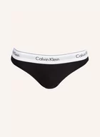 Majtki damskie - Calvin Klein Figi Modern Cotton schwarz - miniaturka - grafika 1