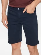 Spodenki męskie - Blend Szorty materiałowe 20713333 Granatowy Regular Fit - miniaturka - grafika 1