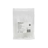 Pozostałe akcesoria sieciowe - Qoltec Opaski Zaciskowe/Trytytki | 3.6*100Mm | Nylon Uv | Białe - miniaturka - grafika 1