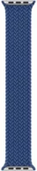 Akcesoria do smartwatchy - Oryginalny Pasek Apple Braided Solo Loop Abyss Blue 45mm rozmiar 9 - miniaturka - grafika 1