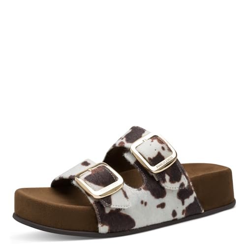 Marco Tozzi Klapki damskie 2-27519-46 Kapcie, Cow, 38 EU