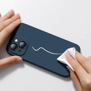 Baseus Liquid Gel Case silikonowe etui pokrowiec do iPhone 13 niebieski (ARYT000603) - Etui i futerały do telefonów - miniaturka - grafika 27