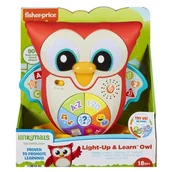 Zabawki interaktywne dla dzieci - Fisher Price, Linkimals Interaktywna Sowa - miniaturka - grafika 1