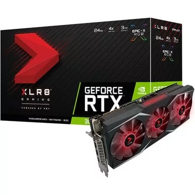 PNY GeForce RTX 3090 Ti XLR8 Gaming Uprising 24GB OC VCG3090T24TFXMPB-O