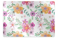 Podnóżki, podpórki, podkładki - Podkładka pod krzesło obrotowe Rysunek kwiatów 100x70 cm - miniaturka - grafika 1
