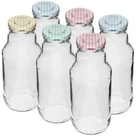 Pojemniki kuchenne - Browin Butelka TO na sok 330 ml z zakrętką fi 43 - 6 szt. - miniaturka - grafika 1