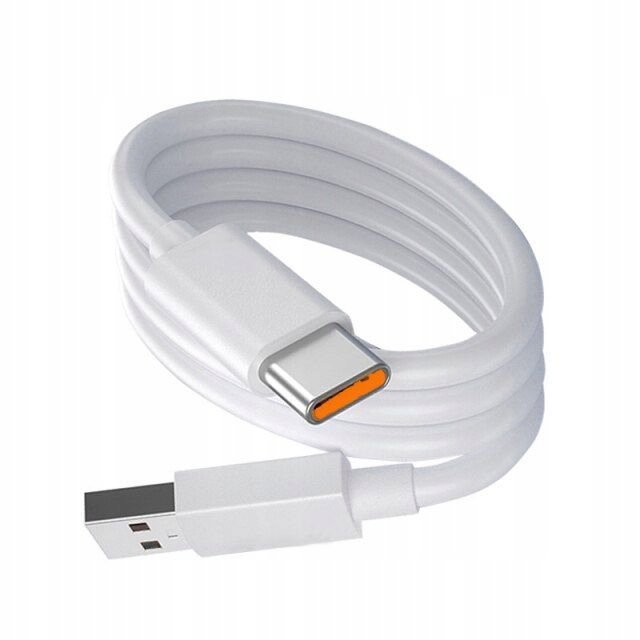 XIAOMI Oryginalny szybki kabel 66W 6A USB-A na USB-C 1m QC 4.0 Fast Charge