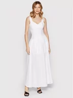Sukienki - Silvian Heach Sukienka codzienna PGP22129VE Biały Regular Fit - miniaturka - grafika 1