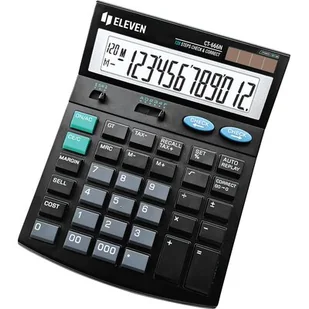 Kalkulator Eleven CT666N, stolní s výpočtem DPH, dvanáctimístná (CT-666N) Czarna - Kalkulatory - miniaturka - grafika 1