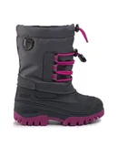 Buty dla dziewczynek - CMP Śniegowce Kids Ahto Wp 3Q49574K Szary - miniaturka - grafika 1