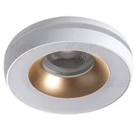 Oprawy, klosze i abażury - Kanlux 35283 - Oprawa wpuszczana ELICEO 10W biała/złota - miniaturka - grafika 1