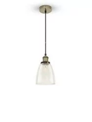 V-TAC Glass Metal Series Wisząca V-TAC 3735 - Lampy sufitowe - miniaturka - grafika 1