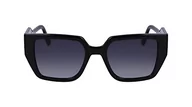 Okulary przeciwsłoneczne - KARL LAGERFELD KL6098S Okulary przeciwsłoneczne, czarne, jeden rozmiar dla kobiet, czarny, rozmiar uniwersalny - miniaturka - grafika 1