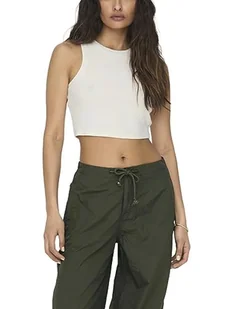 ONLY Onlvilma S/L Cropped Tank Top JRS Noos Top - Koszulki i topy damskie - miniaturka - grafika 1