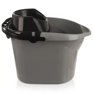 Wiadro do mopa 12 l GREY - Miotły, szufle, mopy - miniaturka - grafika 1