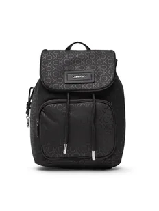 Calvin Klein Plecak Ck Must Nylon Backpack Czarny - Plecaki - miniaturka - grafika 1