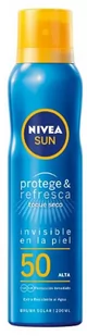 Przeciwsłoneczny spray-krem Nivea Sun Protect And Refresh Spray SPF50 200 ml (4005900725813) - Balsamy i kremy do opalania - miniaturka - grafika 1