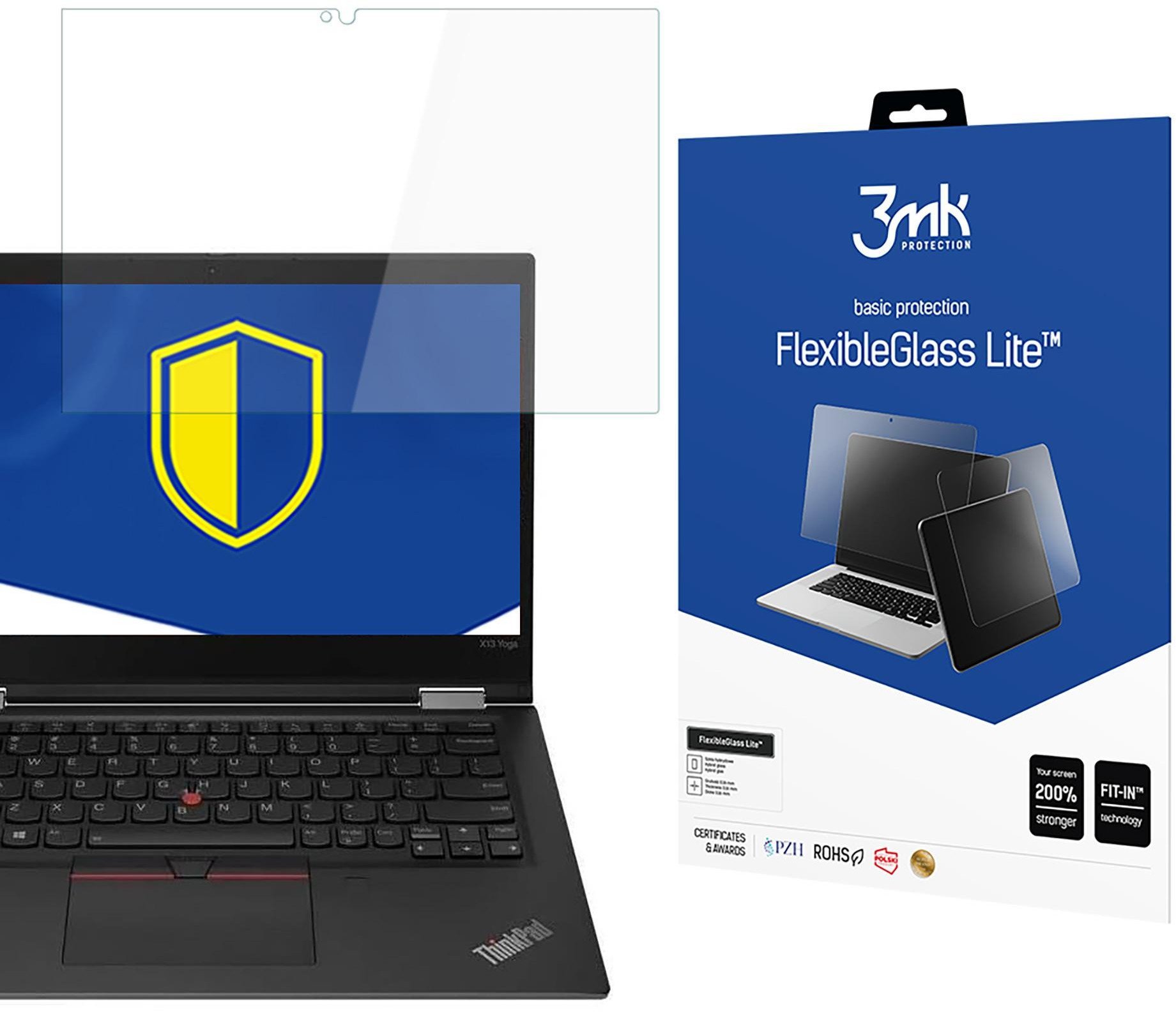 LENOVO THINKPAD X13 YOGA GEN 1 - UP TO 15 3MK FLEXIBLEGLASS LITE