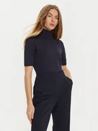 Swetry damskie - Calvin Klein Golf K20K207433 Granatowy Regular Fit - miniaturka - grafika 1