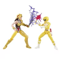 Figurki dla dzieci - Hasbro Power Rangers Lightning Collection Mighty Morphin Yellow Ranger Vs Mighty Morphin Scorpina F2046 - miniaturka - grafika 1